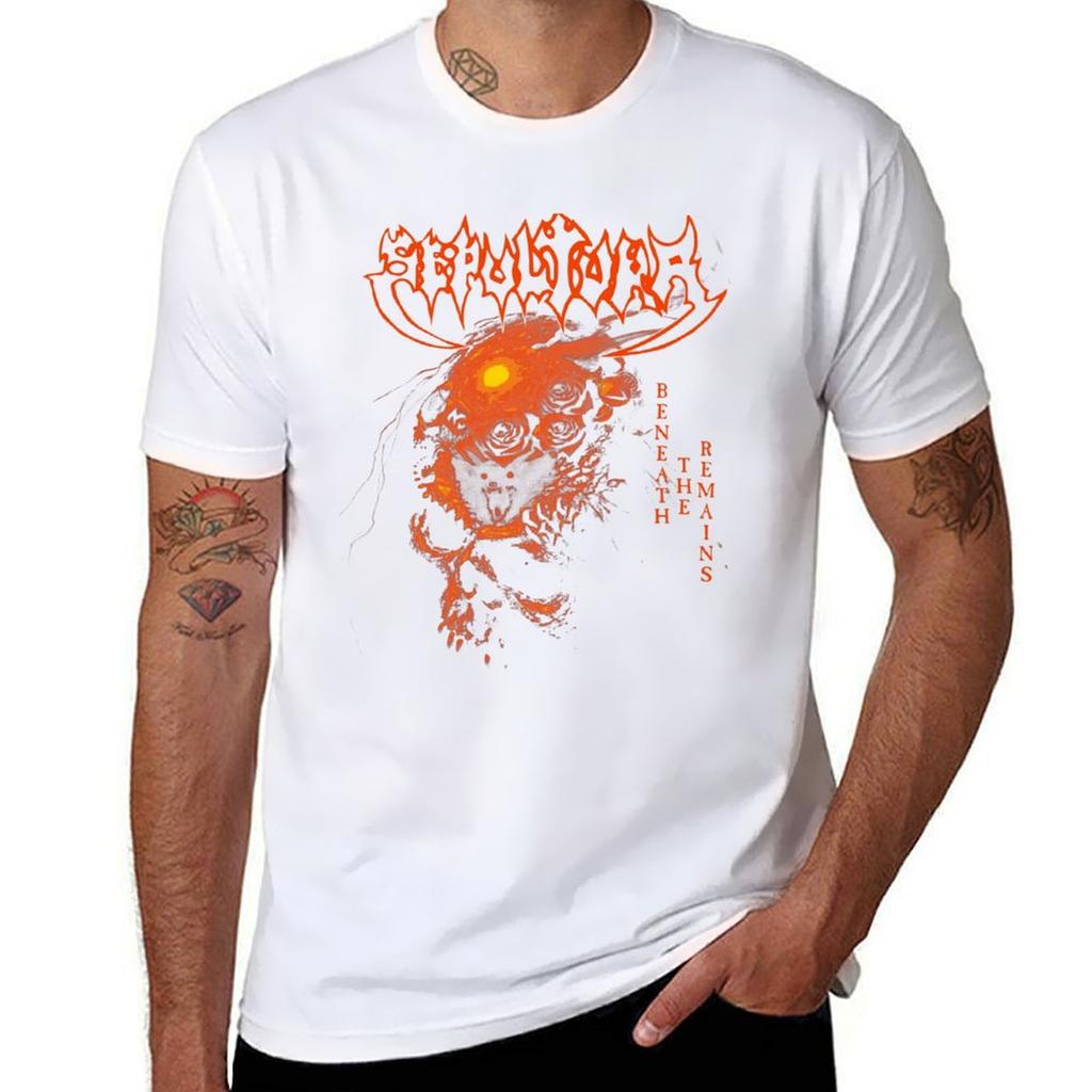 Beneath The Remains Tshirt Gym Wear Breathable Short Sleeve Tee