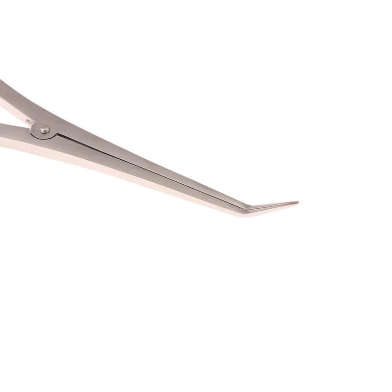 Dental Implant Bone Caliper Dental Crown Gauge Calipers Ruler Curved/Straight Head Dental Surgical Wax Bone Dental Instrument