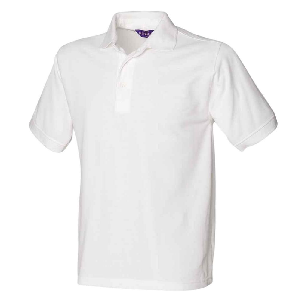 Henbury Mens 65/35 Classic Pique Polo Shirt