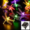 Solar Dragonfly String Lights Outdoor Waterproof Solar Lights Outdoor LED String lights8This type of outdoor waterproof decoration is suitable for