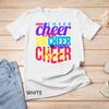 Cheer Cheerleading Cheerleader Typography Collage Premium Unisex T-shirt