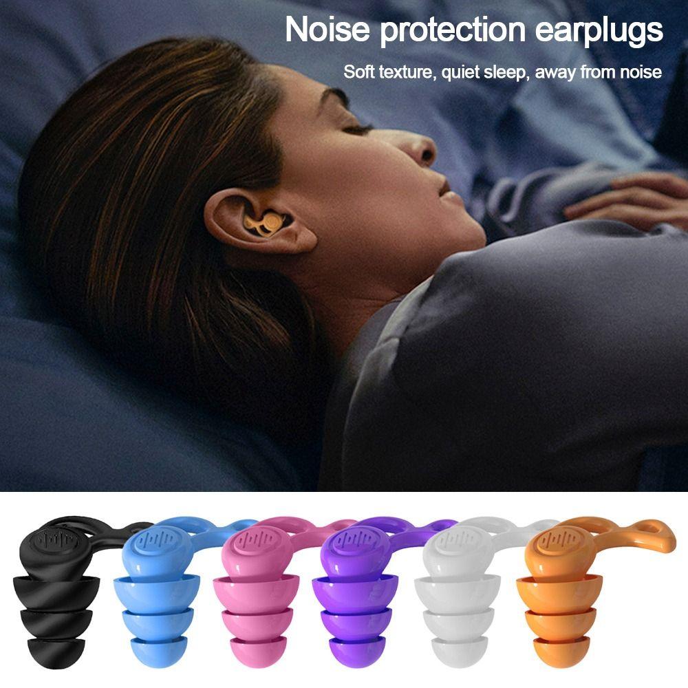 Water Sports Soundproof Earplugs Silicone Sound Blocking Earplugs New Swimming Ear Muffs