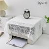 1Pcs Lace Fax Machine Dustproof Cover Universal Rice Cooker Protector  Kitchen Office Supply