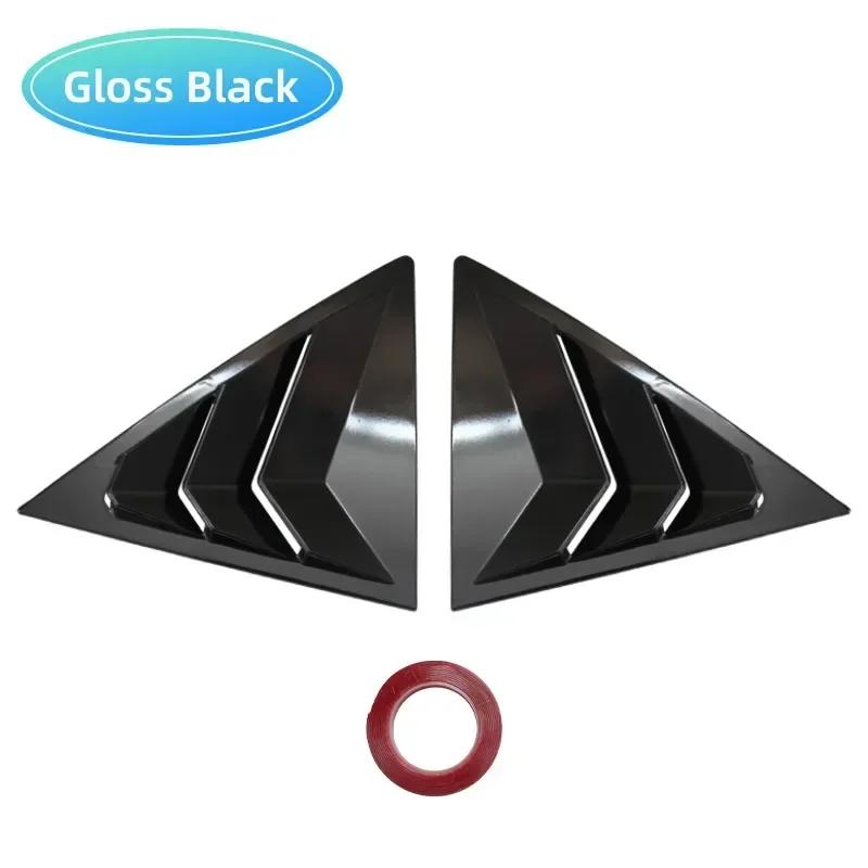 For Mazda 6 Sedan 2002 2003 2004 2005 2006 2007 2008-2016 Carbon Car Rear Window Side Vent Shutter Louver Cover Trim Accessories