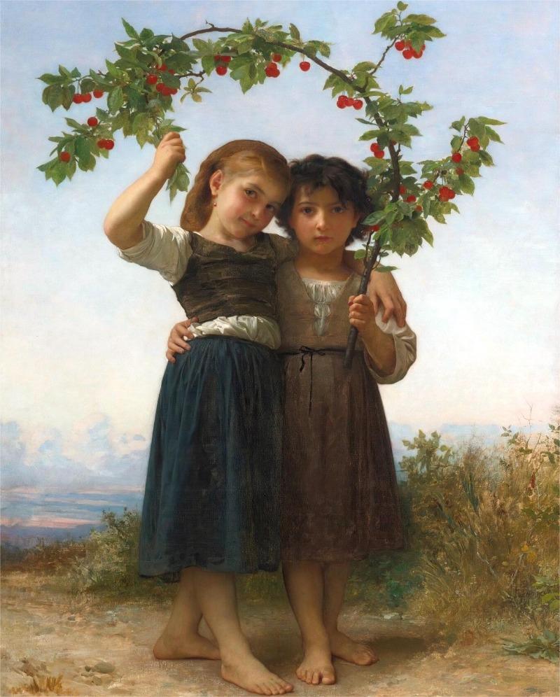 Художник Уильям Бугро Знаменитые Классические Портреты Винтажное Произведение Искусства Постер Холст Картины Настенное Искусство Картинки Домашний Декор