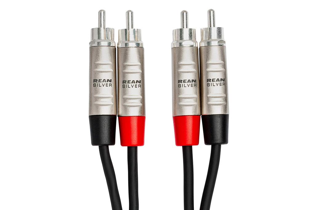 Hosa Audio Cable with RCA Pins HRR-005X2 1.5m (2 jacks)