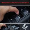 ABS окна автомобиля подъемные кнопки блестки наклейки 7 шт. для Mercedes Benz W176 W246 W205 W204 W212 W213 C117 X156