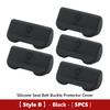 ptncy6 Car Seatbelt Buckle Cover Silicone Anti-scratch Protector Safety Belt Buckle Guard Tool For Skoda Fabia Kamiq Superb Scala