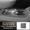 Подходит для 26 моделей Ford Mondeo, Подсиденный ящик для хранения в центральной консоли, Органайзер для очков, Детали для модификации автомобильных аксессуаров