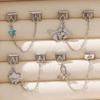 Double Chain Bracelet Charms Fit 9mm Bracelet DIY Bracelet Kit  DIY Bracelet Making