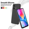 For ZTE Blade A35e Liquid Silicone Case Phone Back Cover with Hand Strap