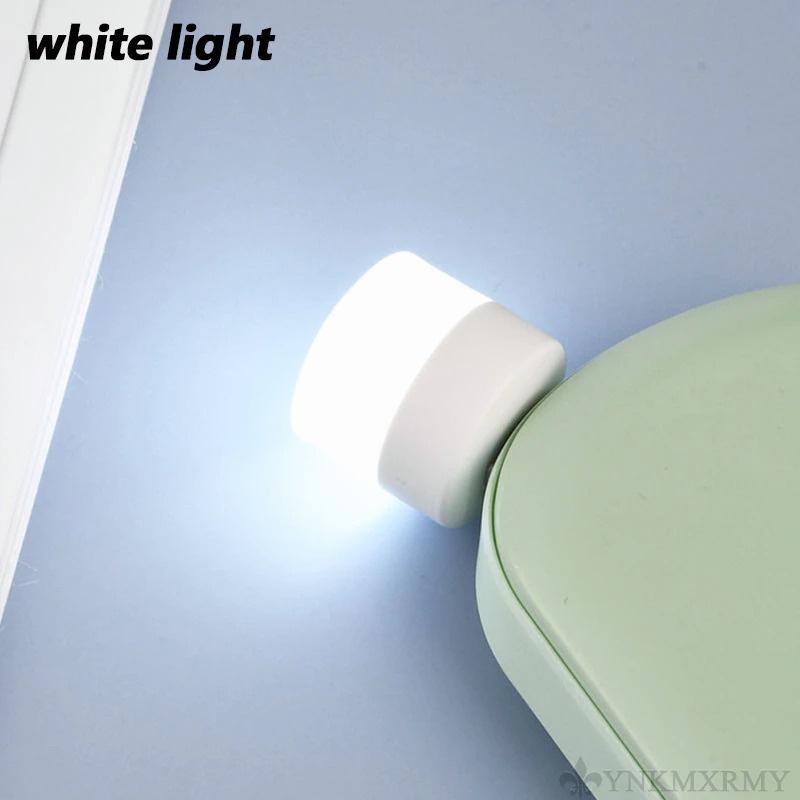 3PCS USB Портативный светодиодный мини-ночник Маленькая круглая лампа USB-светильник ночью Идеально подходит для спальни