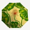 1pc Lotus Leaves Automatic Open/Close Umbrella, Portable Folding Umbrella for Travel, Themed Events, It is suitable as a gift for various festivals, O