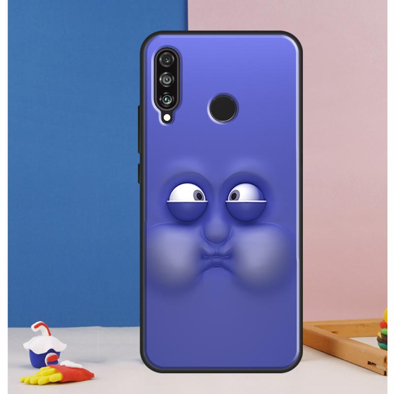 3D забавное лицо Милый чехол Для Huawei Nova Y70 Y60 Y90 Y61 Y91 Y72 Y73 12s 12i 11i 8i 9 10 SE P30 P40 Lite P60 Pro