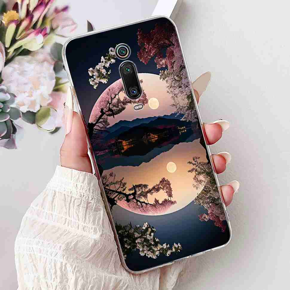 Чехол для Xiaomi Mi 9T M1903F10G, модная расцветка, мягкий силикон, ТПУ-покрытие, для Xiaomi Mi 9T Mi9t 6.39", чехол с рисунком "Цветочная девочка"