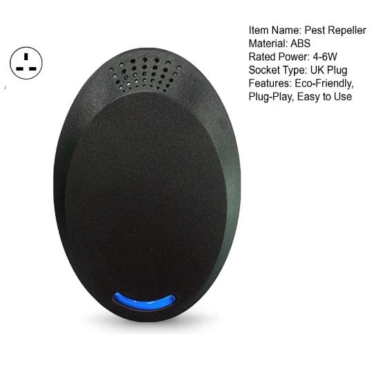 Высокочастотный ультразвуковой отпугиватель вредителей Экологичное решение Plug-Play Компактный размер Эффективное устройство для отпугивания грызунов для домашней мыши