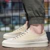 Новые мужские туфли, весенние повседневные туфли из парусины, крутые туфли для скейтбординга на плоской подошве, молодежные уличные модные кроссовки со шнуровкой