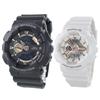 Водонепроницаемые парные часы CASIO, черные, белые [Casio] G-SHOCK Baby-G, мужские, женские, Ana-Digi GA-110RG-1AJFBA-110RG-7A [] [Товар]