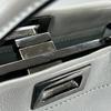 FENDI Pea Curve Handbag blue Women used