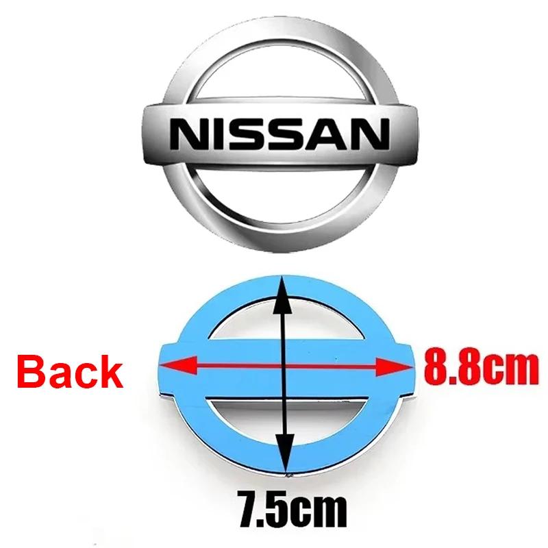 ABS Car Front Rear Emblem Sticker YU Cover for Nissan 350Z 370Z Elgrand Livina Micra Navara Qashqai Sylphy Teana X-Trail Altima