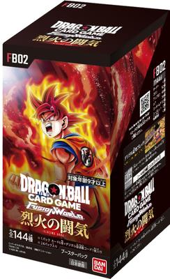 Bandai Dragon Ball Super Card Game Fusion World Booster Pack Recca no Touki 24 комплекта включены [FB02] (BOX)