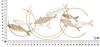 Wall Decoration Fishy Move Cm 142,9X5X61,6