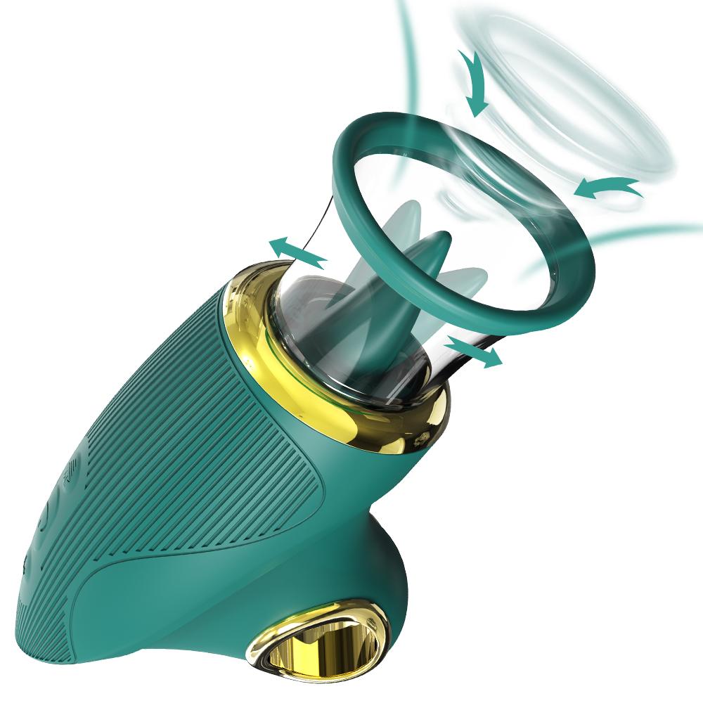 Вибратор для сосания языка и лизания для женщин, вакуумная присоска для клитора, стимулятор орального влагалища, соски, вибрирующие женские секс-игрушки для взрослых