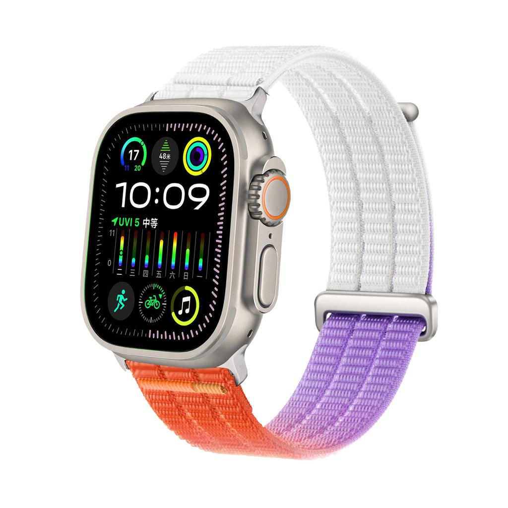 Нейлоновый ремешок Для Apple Watch Ultra3 49мм 46мм 42мм 45мм 40мм 44мм 41мм дышащий браслет Для iWatch Серии 11 10 9 8 7 6 5 SE3