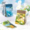 JIANWU Preface Spring Series Vintage City Sea Flower Landscape Collage Scrapbook Material Paper Creative Junk JournalStationery