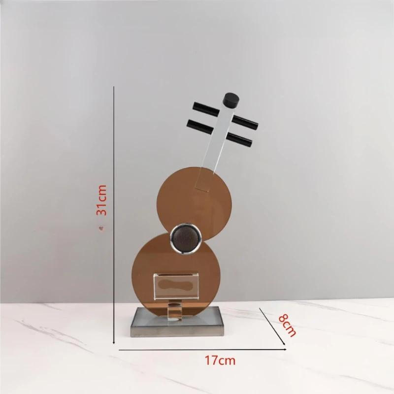 Эстетические Художественные Аксессуары Гитара Смешные Роскошные Скандинавские Скульптуры Кавайные Креативные Фигурки Миниатюрные Современные Подарки на День Святого Валентина Украшения Декор Комнаты