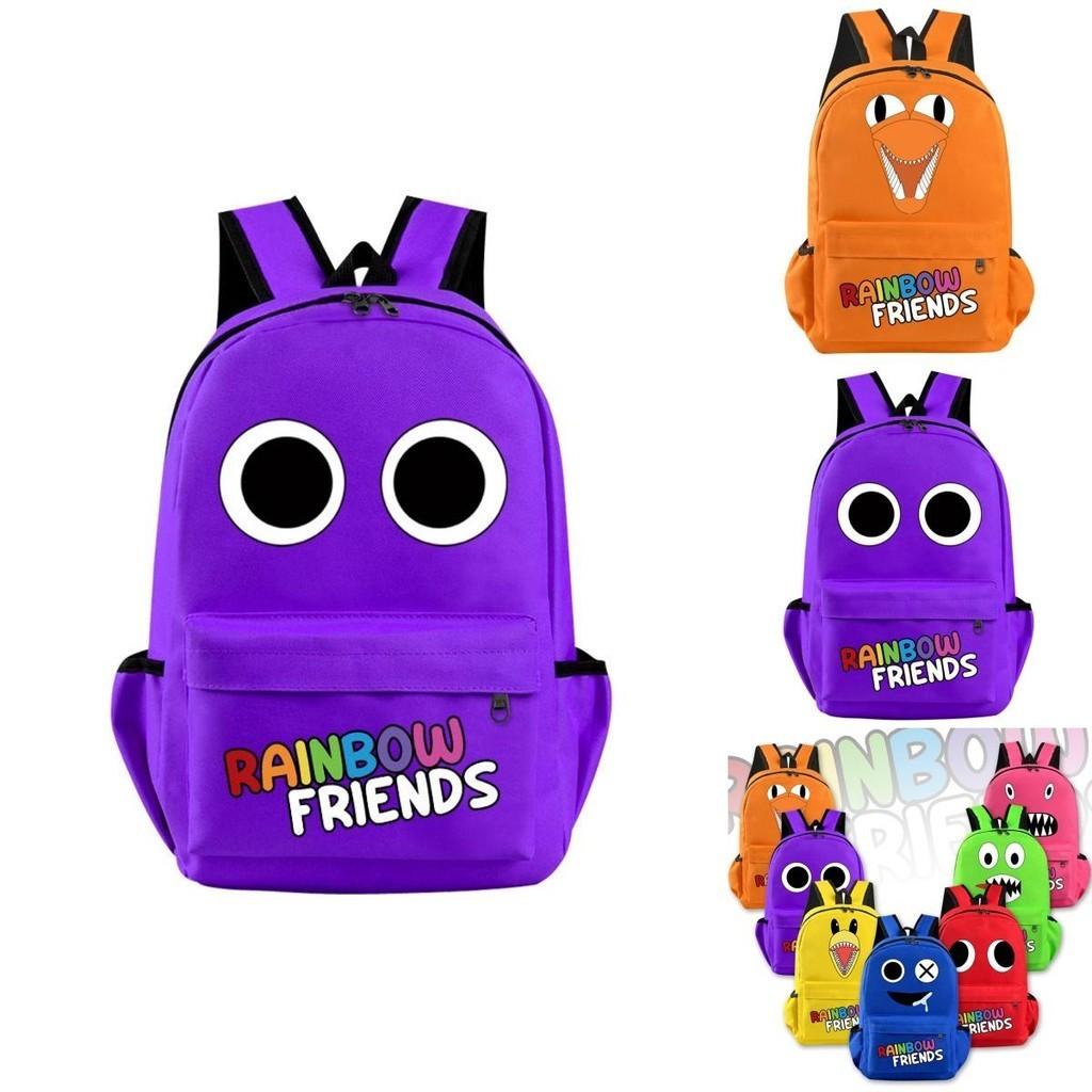 Рюкзак большой вместимости Roblox Rainbow Friends для путешествий, школы и многого другого