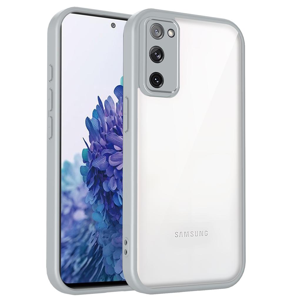 Для Samsung Galaxy S20 FE S20FE Чехол с воздушной подушкой Ударопрочный Силиконовый бампер Прозрачная Матовая задняя крышка Жесткий чехол для Samsung S20 FE
