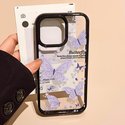 Акриловый чехол для телефона для iPhone 11 12 13 14 Pro 12 14 16 Pro Max для Samsung A16 A36 A56 S24 FE Высококачественный расписной противоударный чехол для мобильного телефона