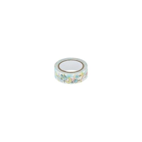Sun-Star Stationery mizutama Goods Masking Tape 15mm Width Light Blue S8817804