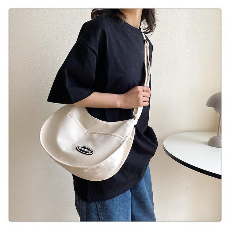 Trendy Sweet And Cute Nylon Shoulder Crossbody Bag For Students Spring Summer