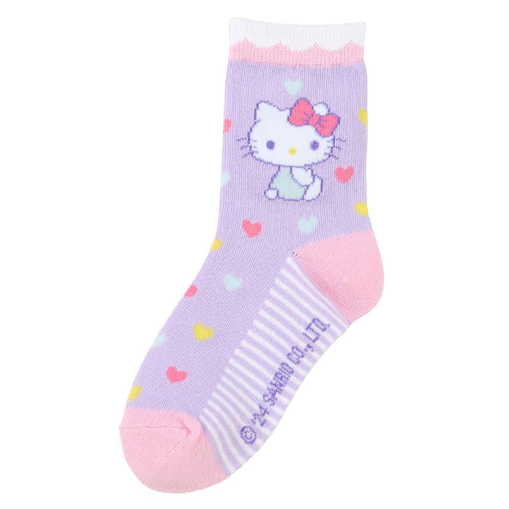 Sanrio Детские носки Sanrio, комплект из 3 пар носков Hello Kitty, персонаж Hello Kitty 455245 SANRIO (САНРИО) 16-18см