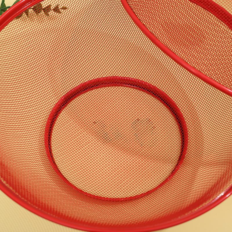 Сетчатая корзина для фруктов с крышкой, предотвращающая мухи, кухонная корзина, держатель для овощей, фруктов
