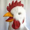Rooster Funny Head Plush Cover Animal Mask 1pcs