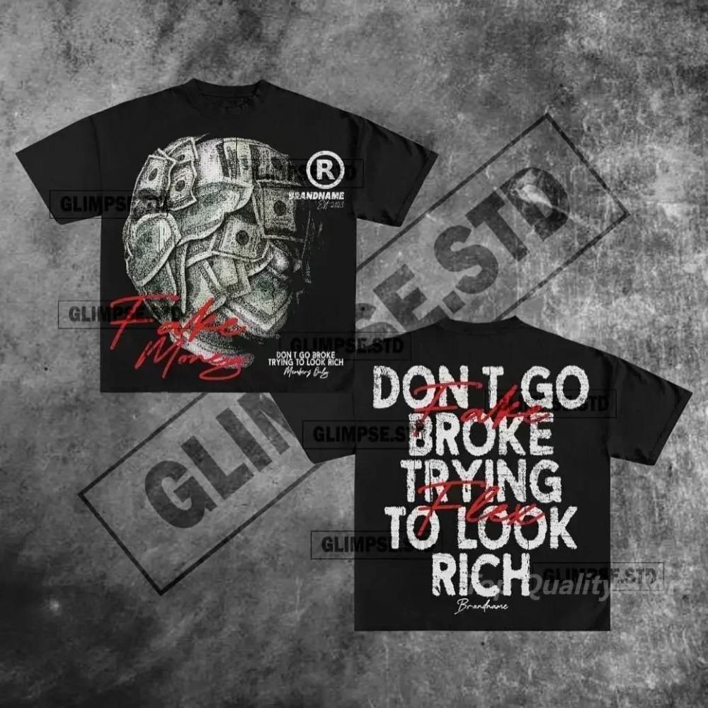 Футболки с американскими буквами и графикой Y2k, футболки больших размеров для пар, профессиональный выбор, готическая уличная одежда в стиле Харадзюку, винтажная одежда