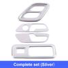 For GAC Trumpchi GS8 II  Car Seat Adjustment Frame Trunk Handle Panel Stainless Steel Set Decals Parts Interior Accessories