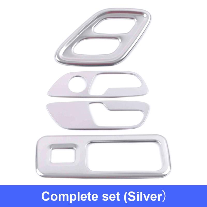 For GAC Trumpchi GS8 II Car Seat Adjustment Frame Trunk Handle Panel Stainless Steel Set Decals Parts Interior Accessories