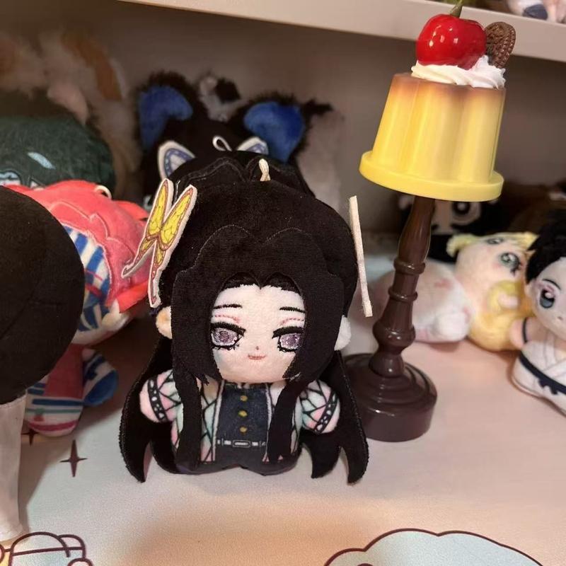 Demon Slayer Plush-Filled Figure Adorable Tanjiro Mitsuri Animation Figure Animation Design  Giyu Akaza Koyuki Plush Playthings Decoration Piece Fans