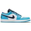 Air Jordan 1 Low UNC Men Sneakers Blue White University-Blue 553558-144