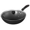 COOKER KING 32cm Wrought Iron Stir-fry Pan