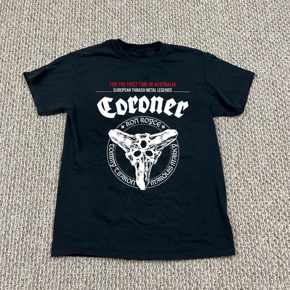 Новая коллекция CORONER Тур 2024 Подарок для фаната S to 5XL Футболка S5285 Унисекс Футболка