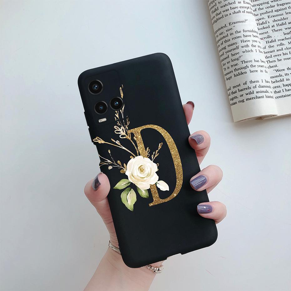 Для Vivo Y21 Y21s Y33s Чехол Милые Буквы Мягкий Силикон Задняя Крышка Телефона Для Vivo Y33s Y 33s 21 s VivoY21 Чехлы TPU Fundas Coque