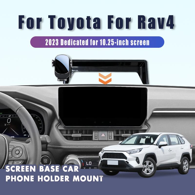 Автомобильный держатель телефона на экран для Toyota Rav4 Rav 4, подставка на центральную консоль, аксессуары для GPS, чехлы, автозапчасти, товары