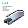 USB C концентратор разветвитель Type C Док-станция Thunderbolt 3 Адаптер для ноутбука С Для Macbook Air M1 iPad Pro