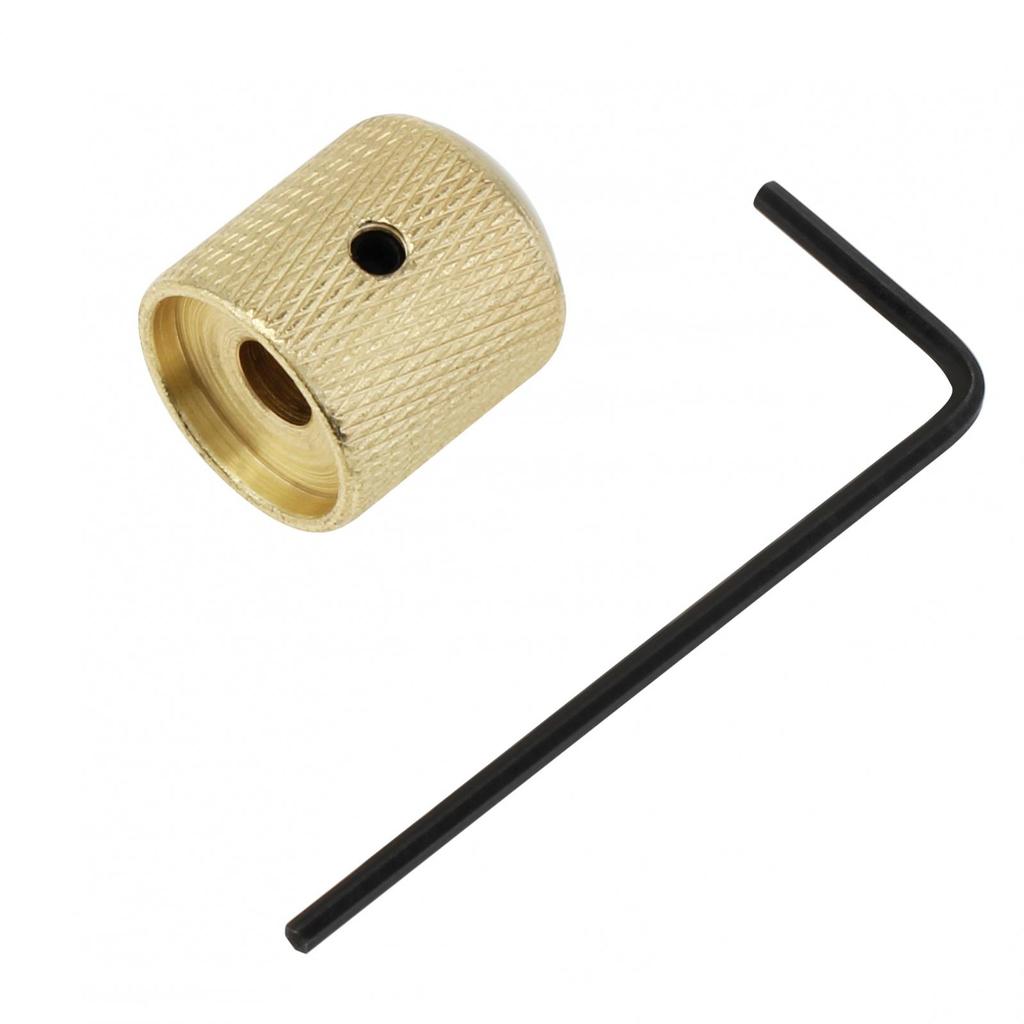 Металлическая куполообразная белая ручка регулировки громкости в виде ракушек для электрогитары/бас-гитары с регулировочным ключом, кнопка регулировки громкости