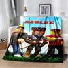 2025 New Style R-Robloxs Cartoon Game Soft Blankets,Keep Warm Throw Blanket Comfortable Blanket for Beds Sofa Home Bedroom